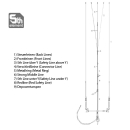 Leinen für North 5th Element Bars 2016 24 Meter beide Steuerleinen